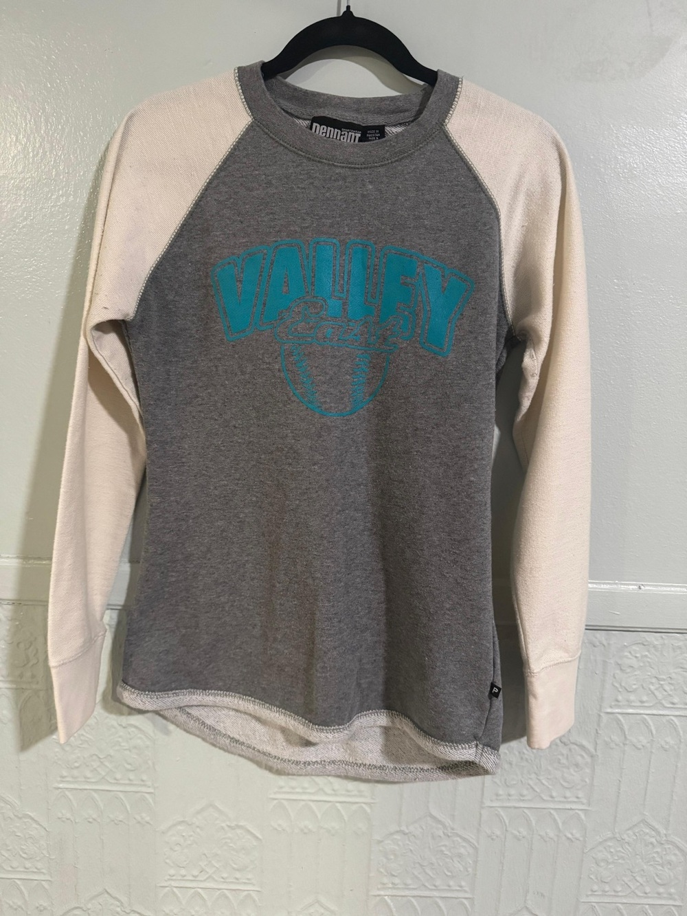 Dennant Sportswear Gray Crewneck Sweatshirt